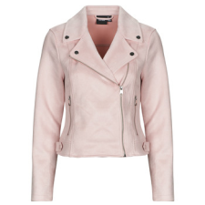 Vero Moda Bőrkabátok  VMJOSE SHORT FAUX SUEDE Rózsaszín EU L női dzseki, kabát