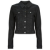Vero Moda Farmerkabátok VMLUNA LS SLIM DNM JACKET MIX GA NOOS Fekete EU XS