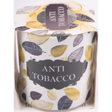 Verona Anti Tobacco illatos üvegpoharas illatmécses 80 mm x 70 mm gyertya