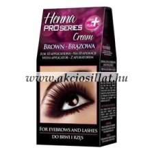 Verona Henna PRO Series BARNA szempilla és szemöldökfesték 2x15ml szemöldökfesték