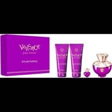 Versace Dylan Purple, SET: edp 100ml + 5ml + Testápoló 100ml + tusfürdő gél 100ml kozmetikai ajándékcsomag