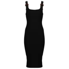 Versace Jeans Couture Rövid ruhák 80HAO943 Fekete DE 34