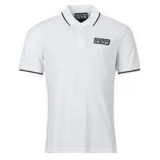 Versace Jeans Couture Rövid ujjú galléros pólók 80GAGT17 Fehér EU L