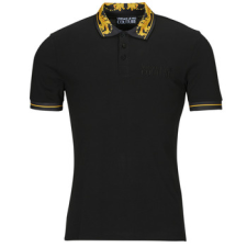 Versace Jeans Couture Rövid ujjú galléros pólók GAGT05 Fekete EU M férfi póló