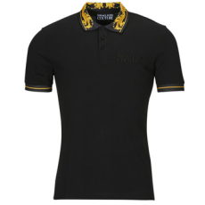 Versace Jeans Couture Rövid ujjú galléros pólók GAGT05 Fekete EU S