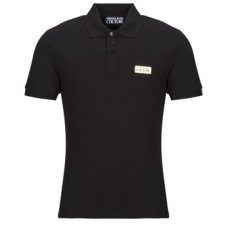 Versace Jeans Couture Rövid ujjú galléros pólók POLO77GAGT08 Fekete EU S