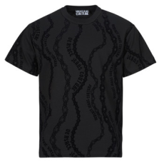 Versace Jeans Couture Rövid ujjú pólók MAGLIET.77GAH6R0 Fekete EU M