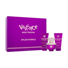 Versace Pour Femme Dylan Purple ajándékcsomagok eau de parfum 50 ml + tusfürdő 50 ml + testápoló tej 50 ml nőknek kozmetikai ajándékcsomag