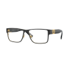 Versace VE1274 1436 Black Demo Lens szemüveg