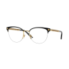 Versace VE1297 1516 Gold/Matte Black Demo Lens szemüveg