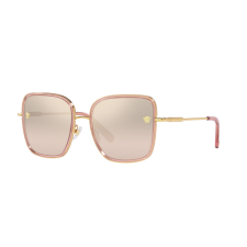 Versace VE2247D 14837I Transparent Pink Light Brown Mirror Grad Gold napszemüveg napszemüveg