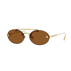 Versace VE2295 100273 Gold Dark Brown napszemüveg