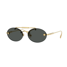 Versace VE2295 100287 Gold Dark Grey napszemüveg