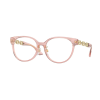 Versace VE3302D 5322 Transparent Pink Demo Lens szemüveg