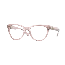 Versace VE3304 5339 Transparent Pink Demo Lens szemüveg szemüvegkeret