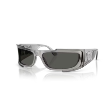 Versace VE4446 593/87 GREY TRANSPARENT DARK GREY napszemüveg