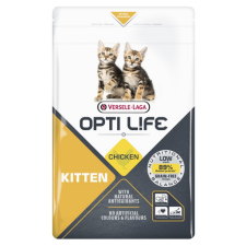 Versele-Laga Opti Life Kitten Chicken 1 kg cicák számára macskaeledel