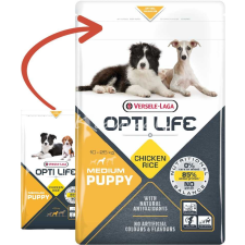 Versele Laga Opti Life Puppy Medium 2,5 kg Száraz kutyaeledel kutyaeledel