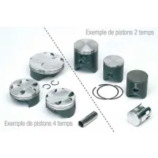  VERTEX öntött dugattyú Ø66.37mm standard kompresszió Beta RR250 egyéb motorkerékpár alkatrész