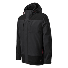  Vertex téli softshell kabát férfi ébenszürke 3XL