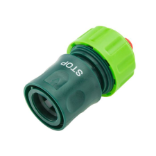 Verto 15G723 Tömlő gyorscsatlakozó vízstoppos 3/4" (Verto15G723) öntözéstechnikai alkatrész