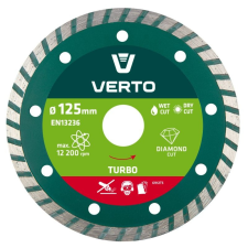 Verto Gyémánt vágókorong 125mm TURBO csiszolókorong és vágókorong