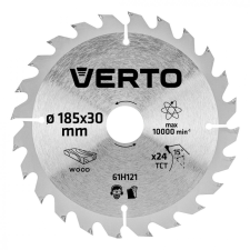 Verto körfűrészlap keményfém fogakkal, 185x30mm, 24 fog fűrészlap