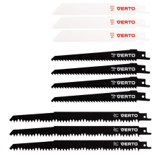 Verto Orrfűrészlap készlet, HCS/BIM, set 10db. fűrészlap