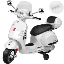 Vespa GTS Super 12V elektromos gyerekrobogó 2×30 W motorral, oldalkerekekkel elektromos járgány