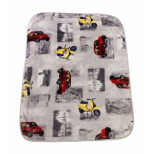 Vespa mintás wellsoft babatakaró 70x90 cm babaágynemű, babapléd