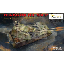 Vespid Models Flakpanzer VIII Maus Metal barrel makett 1:72 (VS720005) makett