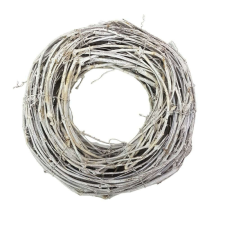  Vessző koszorú dekoráció 30cm dekorációs kellék