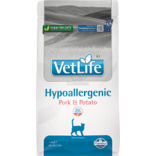  Vet Life Cat Hypoallergenic Pork & Potato 1,5 kg macskaeledel