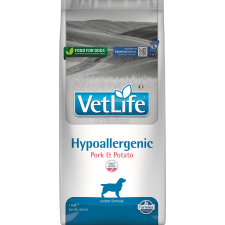 Vet Life Dog Hypoallergenic Pork & Potato 12 kg kutyaeledel