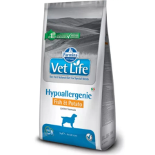  Vet Life Hypoallergenic Dog Fish &amp; Potato 2kg kutyaeledel