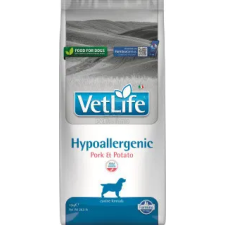 VET LIFE Hypoallergenic Dog Pork &amp; Potato 12kg kutyaeledel
