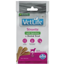  Vet Life Natural Diet Dog Jutalomfalat Struvite Adult Med&max 100g jutalomfalat kutyáknak