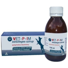 VET-P-IM szirup az ellenállóképeség és vitalitás fokozásáért 120 ml vitamin, táplálékkiegészítő kutyáknak