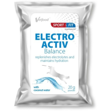 Vetfood ElectroActiv Balance - Az elektrolitháztartás egyensúlyának fenntartásáért kutyáknak és macskáknak 20 g vitamin, táplálékkiegészítő kutyáknak