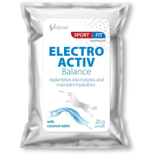 VetFood ElectroActiv Balance - Az elektrolitháztartás egyensúlyának fenntartásáért kutyáknak és macskáknak 20 g vitamin, táplálékkiegészítő kutyáknak
