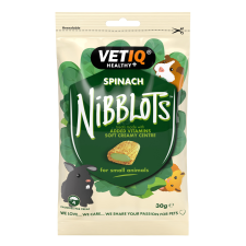  Vetiq Healthy+ Nibblots jutalomfalat rágcsálóknak - spenótos 30 g rágcsáló eledel