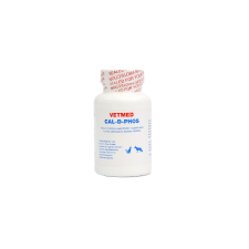 Vetmed Calcium+D vitamin+foszfor csonterősítő kutyáknak és macskáknak 75db vitamin, táplálékkiegészítő kutyáknak