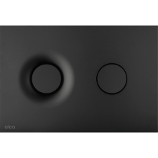  Vezérlőgomb Alca műanyag fekete-matt M1978 építőanyag