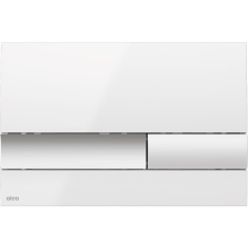  Vezérlőgomb Alca műanyagból fehér színben fényes felülettel M1730 szaniter