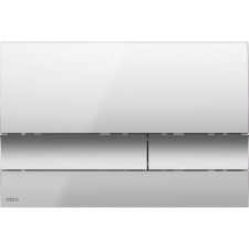  Vezérlőgomb Alca műanyagból króm kivitelben matt felülettel M1722 szaniter