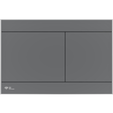  Vezérlőgomb SAT Dark rozsdamentes acélból fekete színben fényes felülettel SATATDA szaniter