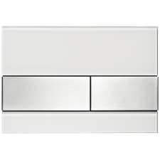  Vezérlőgomb Tece Square üveg rozsdamentes acélból matt felülettel 9.240.801 szaniter