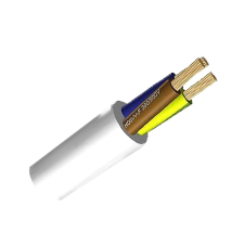  Vezeték H05VV-F 4 x 0,75 mm2 MT fehér villanyszerelés