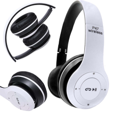 Vezeték nélküli fejhallgató p47 bluetooth mikrofon mp3 tolltartó