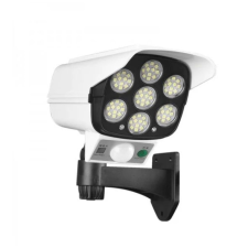  Vezeték nélküli Kamera formájú Napelemes 77 LED Reflektor fény-mozgásérzékelős - CL-877A kültéri világítás